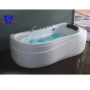 170x120x72cm Modern design abs whirlpool corner massage bathtub