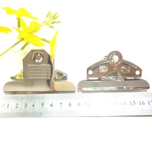 Portapapeles de Metal Bronce Antiguo de Alta Calidad, <span class=keywords><strong>Clip</strong></span> de Carpeta Dorado/Negro para Sujetar Papel, Artículo de <span class=keywords><strong>Papelería</strong></span> Más Vendido - Product Image 4