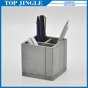 Cadre photo de table en béton gris cadeau de bureau - Product Image 4