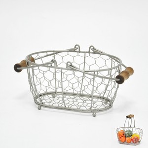 Oval shape <b>large</b> wire table fruit <b>basket</b> - Product Image 4