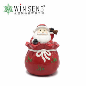 Bote de cerámica para galletas de Papá Noel, para dulces, Navidad, nuevo - Product Image 1