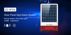 Sistema de alarma de seguridad Solar GSM para el hogar, sirena inalámbrica inteligente para exteriores - Product Image 3