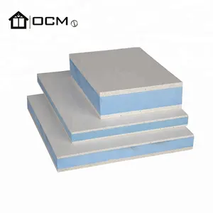 Exterior Wall Cement Board Sandwich Panel Expanded Polystyrene