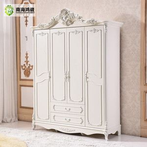לוח עץ MDF ארון חדר השינה בחדר שינה ארונות אחסון גבוה עם דלתות