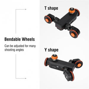 Plataforma Rodante Eléctrica de 3 Ruedas con Control Remoto Manual para Teléfono Inteligente, Cámara DSLR Profesional - Product Image 2