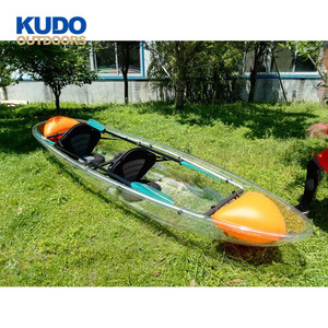 New Arrivals Full <strong>Clear</strong> <strong>Kayak</strong> Transparent <strong>Bottom</strong> <strong>Double</strong> Seat Canoe <strong>Kayak</strong> - Product Image 4