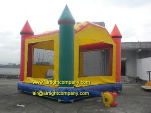 0.55 mm pvc vinilo inflable libre de plomo gorilas inflables, castillo hinchable para niños jugar a las casitas - Product Image 3