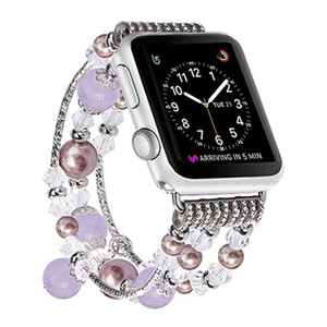 <span class=keywords><strong>Bracelet</strong></span> pour <span class=keywords><strong>Apple</strong></span> <span class=keywords><strong>Watch</strong></span> Band, <span class=keywords><strong>Bracelet</strong></span> de remplacement en perles de sport à la mode pour <span class=keywords><strong>Apple</strong></span> <span class=keywords><strong>Watch</strong></span> Femmes Filles 38mm/<span class=keywords><strong>42mm</strong></span> - Product Image 4