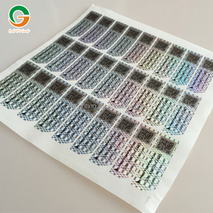 Personnalisé inviolable holographique étiquette et de Sécurité Hologramme VIDE autocollant - Product Image 2