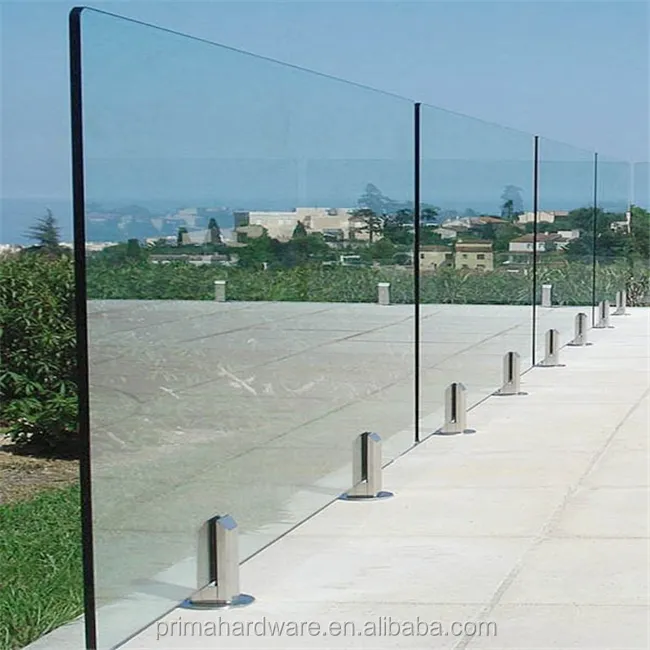 Factory Price Frameless Patch Glass Railing SystemためTerraceとStaircase Handrail