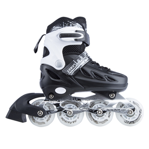 PAPAISON Nouveauté Patins à roulettes et chaussures à roulettes à coque rigide de couleur blanche claire Roulements ABEC-7 Châssis en aluminium - Prix plus bas - Product Image 6