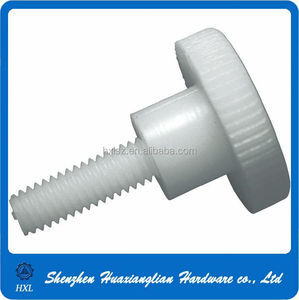 Các Loại Khác Nhau Của Màu Đen Và Trắng Nhựa Nylon Thumb Wing Vít Bolt Nut - Product Image 3