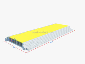 5 Canal de cable protector de la cubierta del piso De Goma, caucho caída sobre <span class=keywords><strong>el</strong></span> cable rampa - Product Image 6