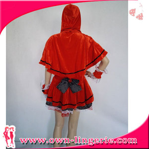 Disfraces <span class=keywords><strong>de</strong></span> <span class=keywords><strong>halloween</strong></span> para las mujeres sexy fantasy cosplay caperucita roja uniformes del juego vestido <span class=keywords><strong>de</strong></span> lujo <span class=keywords><strong>outfit</strong></span> ropa - Product Image 2