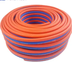 high quality 8.5mm,10mm pvc and rubber Oxyen Acetylene twin welding hose for gas