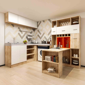 Personnalisé Contreplaqué type appart'hôtel meubles avec kitchenette - Product Image 3