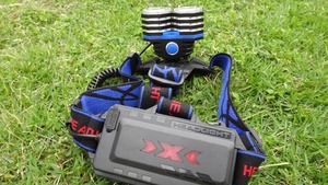 5000 Lumen doppio <span class=keywords><strong>faro</strong></span> a LED torcia a testa 18650 LED <span class=keywords><strong>faro</strong></span> <span class=keywords><strong>lanterna</strong></span> - Product Image 2