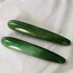 Großhandel natürliche grüne Aventurin Quarz Kristall Dildo Yoni Heil kristall <span class=keywords><strong>Massage</strong></span> Zauberstäbe - Product Image 5