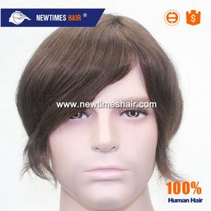 Sollevato toupee degli uomini di pelle sottile iniettata <span class=keywords><strong>parrucchino</strong></span> per gli uomini - Product Image 6