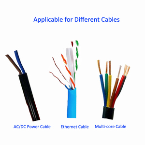 आसान आपरेशन बड़े केबल 70mm वर्ग 8 पहियों के साथ 200mm अलग करना लंबाई काटने अलग करना मशीन खिला - Product Image 6