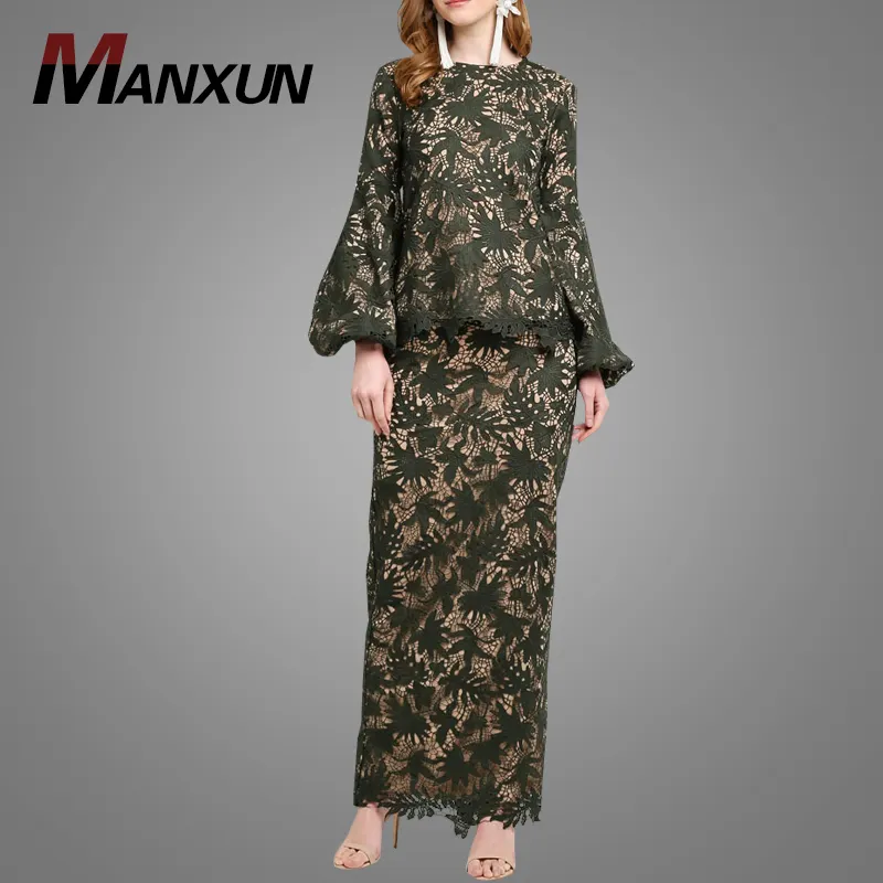 Baju Kurung Desain Mode Baru Baju Kurung Model Kebaya Malaysia Maxi Dress Musim Semi Baju Melayu Wanita