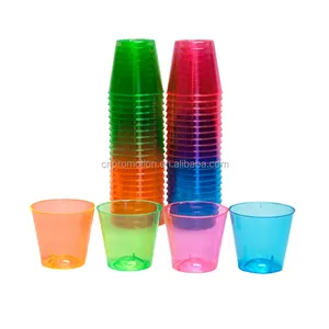 Party Multi Kleur Borrelglaasjes 1Oz Voor Verkoop