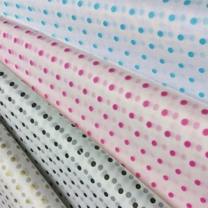 17 G Trọng Lượng Tùy Chỉnh Một Màu In <span class=keywords><strong>Polka</strong></span> Dot Logo Gói Giấy <span class=keywords><strong>Tissue</strong></span> Để Đóng Gói - Product Image 6