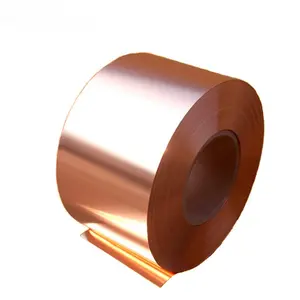 Aleación de estaño de cobre CuSn6 C5191 en tira de cobre de 0,12mm de alta calidad