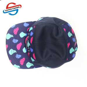 Al aire libre al diseño de su propio de sublimación impreso sombrero 5 Panel Snapback Cap - Product Image 4