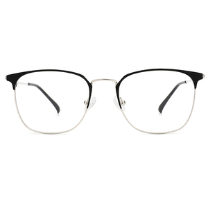 ผู้ผลิตแว่นตา Armazon De Acetato กรอบแว่นตาโลหะสี่เหลี่ยมกรอบแว่นตาอินเทรนด์ - Product Image 3
