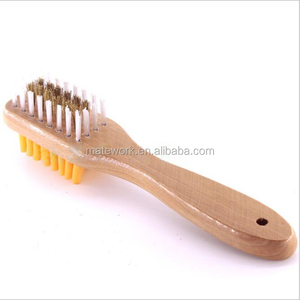High Quality Clean Double <strong>Suede</strong> Rubber Shoe <strong>Brush</strong> - Product Image 3
