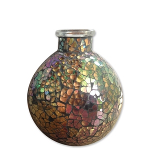 Vente chaude Catalytique Artisanat Mosaïque <span class=keywords><strong>Parfum</strong></span> Brûleur <span class=keywords><strong>Parfum</strong></span> Lampe - Product Image 1