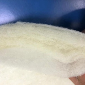 400gsm recyclé thermocollé coton polyester bambou laine rembourrage ouate synthétique rouleau de feuilles de fibers pour doublure - Product Image 6