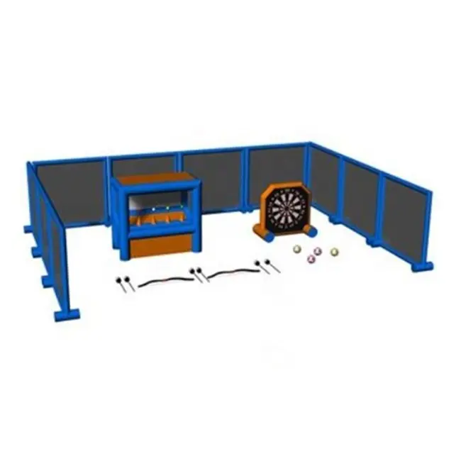 Luar Ruangan Portabel Inflatable Pagar Dinding untuk Shooting Game/Inflatable Olahraga Area/Paintball Inflatable Permainan Bunker Lapangan untuk Dijual