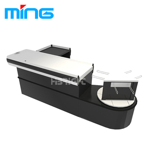 Tienda de venta al por menor, contador de efectivo <span class=keywords><strong>en</strong></span> forma de <span class=keywords><strong>U</strong></span> de doble cara con cinturón automático - Product Image 6