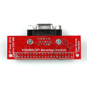 Raspberry Pi <span class=keywords><strong>3</strong></span> B/2/B + VGA666 Module Gert-adaptateur VGA - Product Image 2