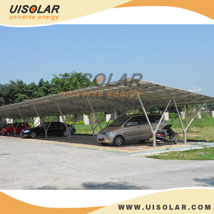 Solar cochera estructura, Aparcamiento sistema de stent fotovoltaica - Product Image 1