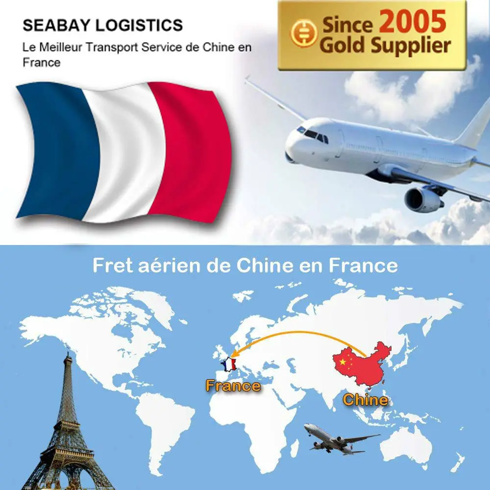 Moins cher livraison aerienne de Chine à Paris-Tya