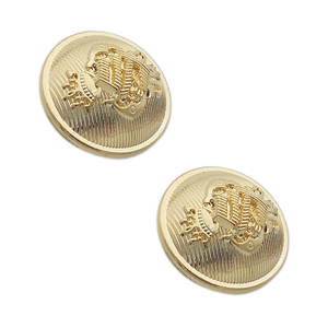 Hot Sale Engraved Round Brand logo Custom Designer Metal Sewing Shank <strong>Buttons</strong> for <strong>Coat</strong> - Product Image 3