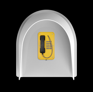 Anti-vandal Toz Geçirmez Telefon Booth, kamu Telefon Kaput, Açık Havada için telefon Kulübeleri - Product Image 4