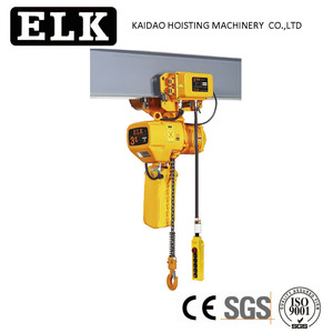 Polipasto eléctrico de 5t, proveedor de China, elevador de cadena utilizado para grúa de pórtico mono - Product Image 2