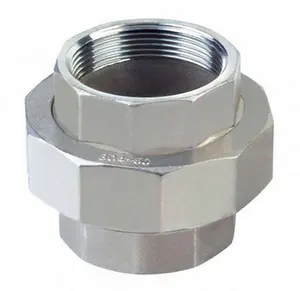 Hexagon sanitary Stainless Steel Female Union/elbow union/weld union