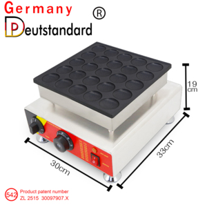 Itop — <span class=keywords><strong>Mini</strong></span> cuiseur à crêpes électrique, 25 pièces, appareil de cuisson néerlandais pour Dorayaki et Muffin - Product Image 2