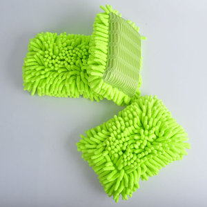 <span class=keywords><strong>Éponge</strong></span> en microfibre, Chenille, tampon de nettoyage <span class=keywords><strong>magique</strong></span>, <span class=keywords><strong>pour</strong></span> voiture, vente en gros, 100 pièces - Product Image 4