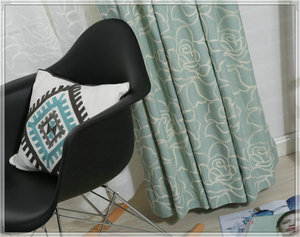 Haute qualité <span class=keywords><strong>pas</strong></span> <span class=keywords><strong>cher</strong></span> brodé rideaux à oeillets - Product Image 5