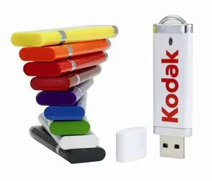 Personalized 2GB USB Flash drive 1GB 8GB USB pen drive with holder DVD Transparent Case