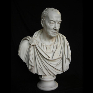 Busto Romano de Mármol Personalizado de Fábrica con 30 Años de Experiencia, Escultura de Busto de Piedra - Product Image 6