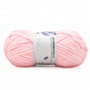 Meilleure qualité polyester fantaisie <span class=keywords><strong>chenille</strong></span> fil à tricoter à la main - Product Image 2