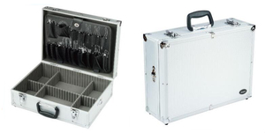 <span class=keywords><strong>Valise</strong></span> à outils en aluminium et MDF sur mesure avec tableau d'instruments, boîte <span class=keywords><strong>vide</strong></span> pour pinces, rangement ménager, marque JXGM - Product Image 2