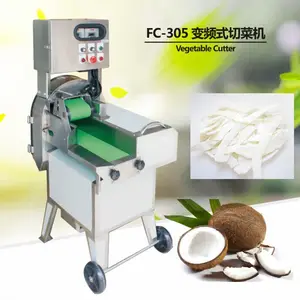 High efficiency adjustable coconut slicing machine coconut cutter FC-305